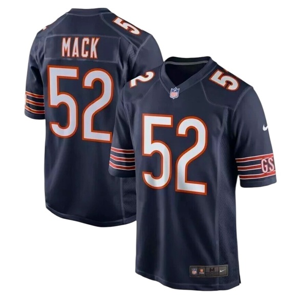 Nike Other - chicago bears khalil mack nike on field nfl football jersey